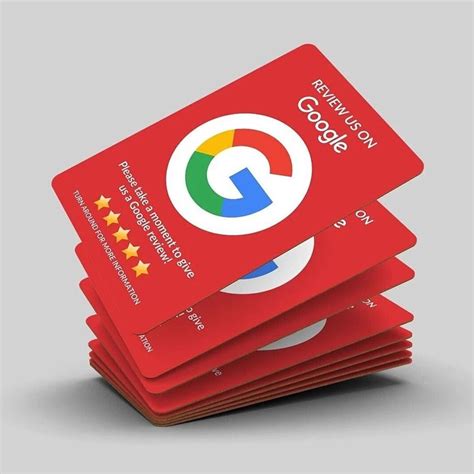 nfc cards google review|custom google review nfc card.